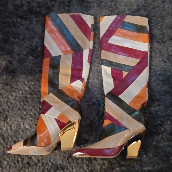 Tory Burch Lila boots size 5 - Picture 3 of 4